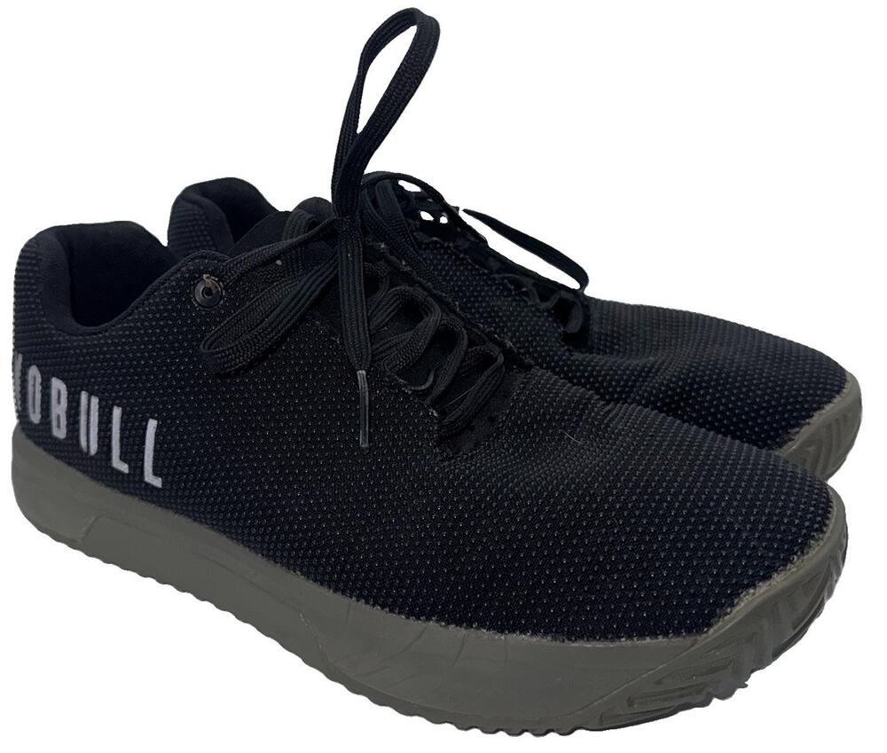 NOBULL Impact Black Training Shoes Gym Athletic Sneakers Womens 11.5
